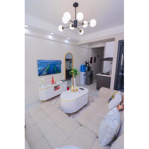 Elegant 1BR kilimani Nairobi free parking Netflix with city views