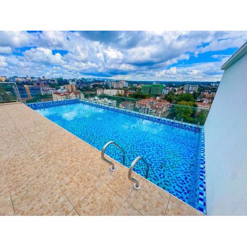 Elegant 1BR Marina Bay Vintage Style, Westlands