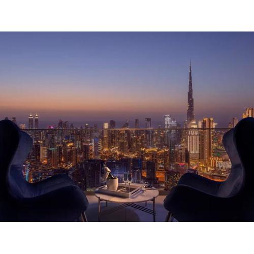 Elegant 1BR Sky Villa High-Rise Luxury Stay