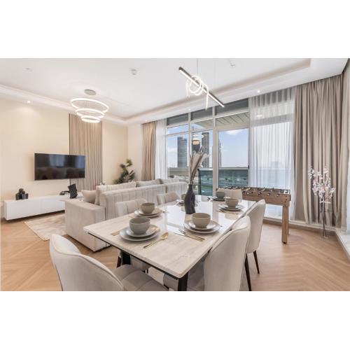 Elegant 3BR Lux Stay in the Heart of Dubai Marina