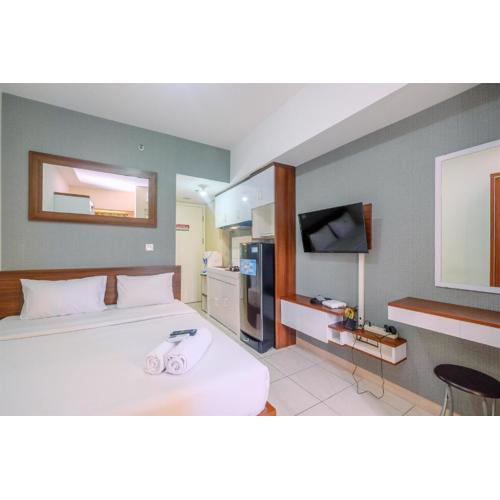 Elegant and Nice Studio at Springlake Summarecon Apartment By Travelio
