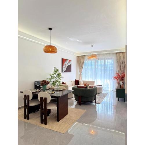 Elegant classy apartment with swimming pool ,fully equipped gym ,child play area and close proximity to shopping malls and great breathtaking views in lavinton