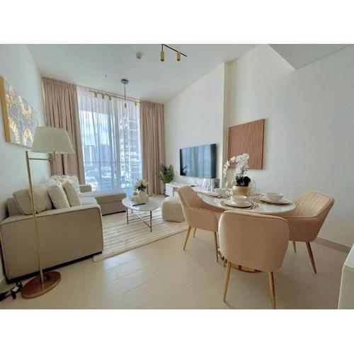 Elegant Jvc 1br Balcony, Pool Access, Parking