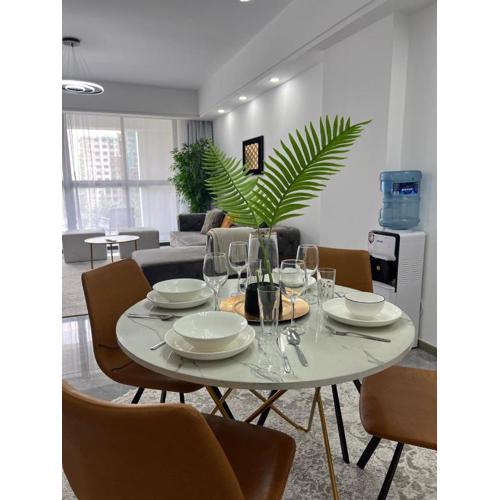 Elegant modern retreat residencies with heated swimming pool ,fully equipped gym and rooftop chillspot with amazing breathtaking city views