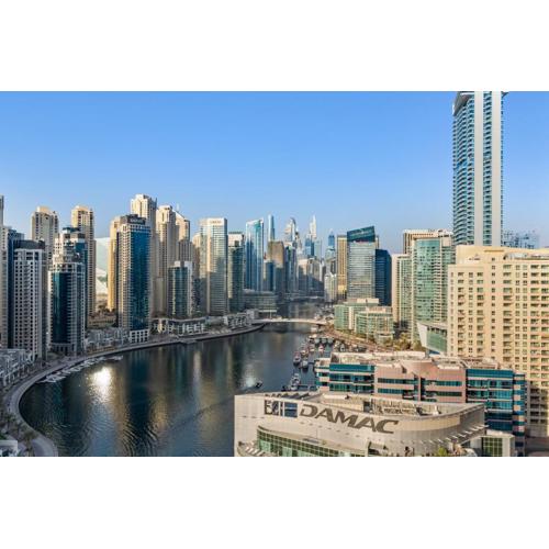 Elegant One Bed Apartment - Panoramic Marina Views - Near JBR & Beach