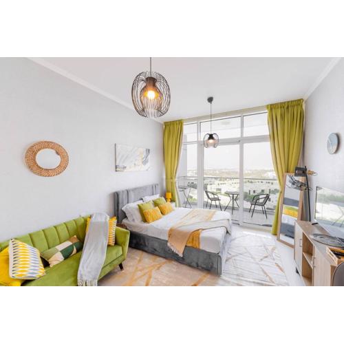 Elegant Studio in Damac Hills - Exclusive Living with Premium Amenities, Managed by Think Realty