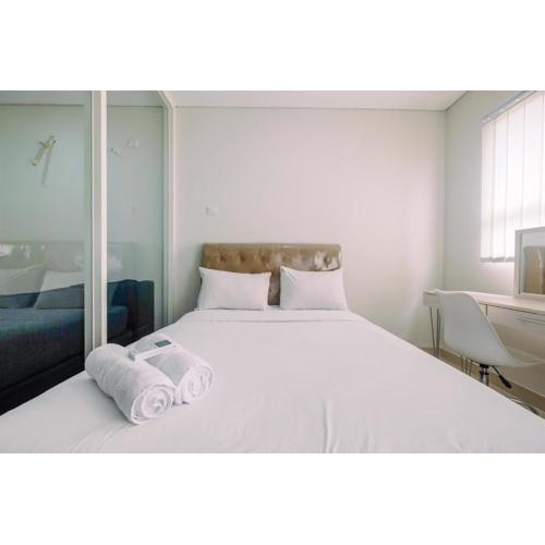 Elegant with Modern Design 1BR Apartment at Atlanta Residences By Travelio