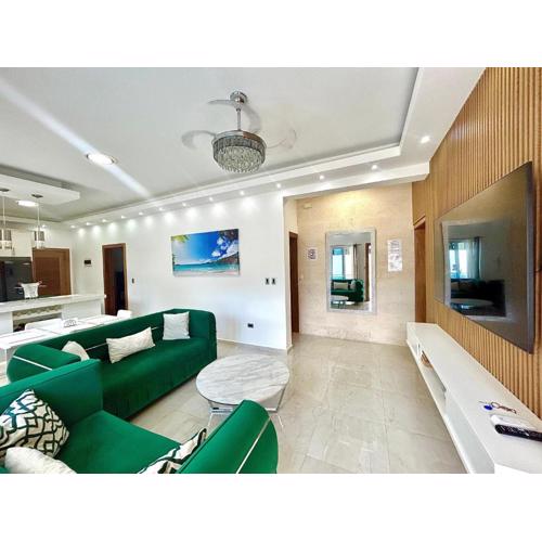 Elegante Apartamento A 100 mts la playa de los Minos RSJ