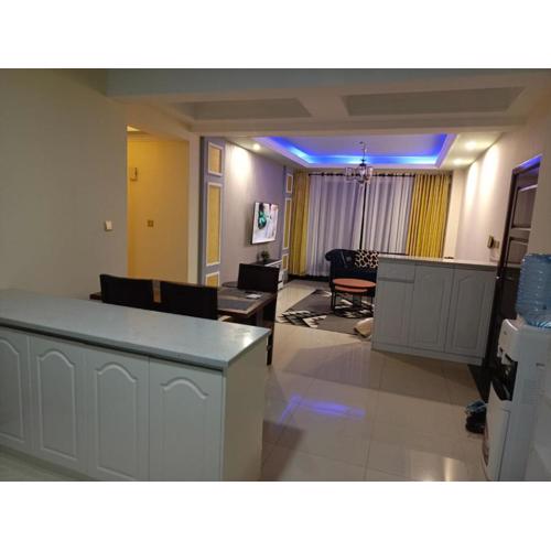 elegantly and beautifully furnished three bedroom apartment with swimming pool children playing ground area and amazing scenic views