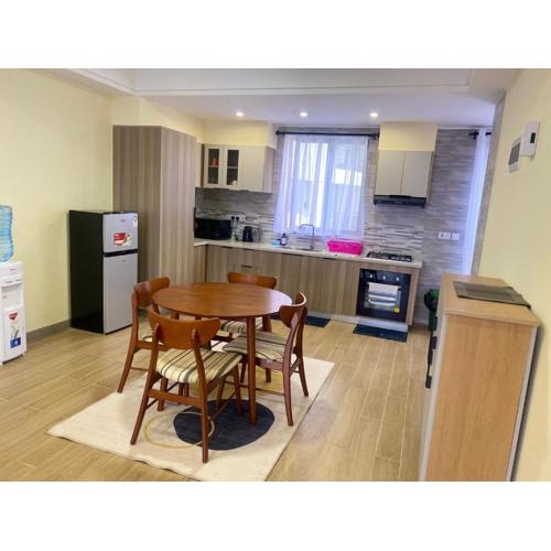 elegantly and beautifully furnished two bedroom apartment with well equipped gym heated swimming pool children playing ground and amazing scenic views