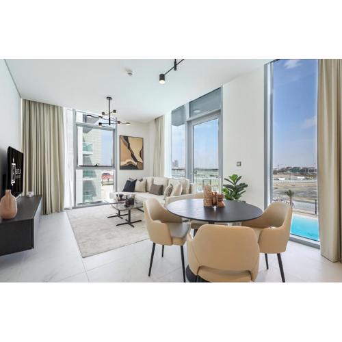 Elite LUX Holiday Homes - Lagoon View 1 BR Luxury Oasis in MBR Dubai