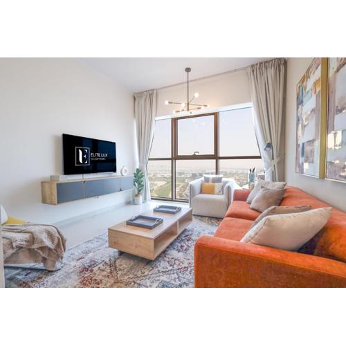 Elite LUX Holiday Homes - Serene Golf View Living 1 BHK in Damac Hills Dubai