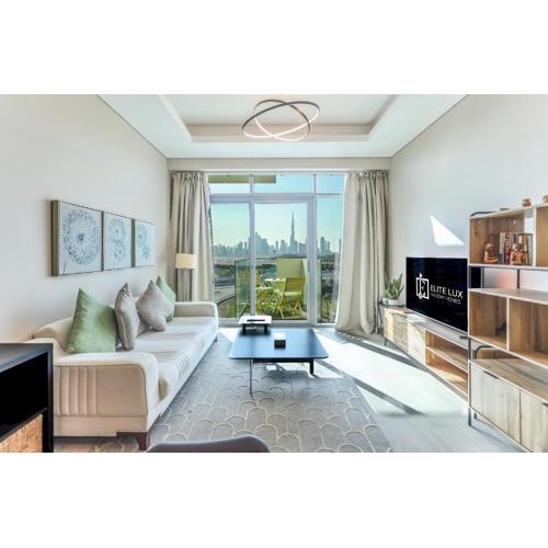 Elite LUX Holiday Homes - Skyline Oasis – 1BHK Premium Apt in Al Jaddaf