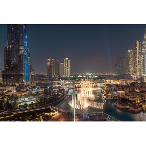 Elite Royal Apartment - Full Burj Khalifa & Fountain View - King