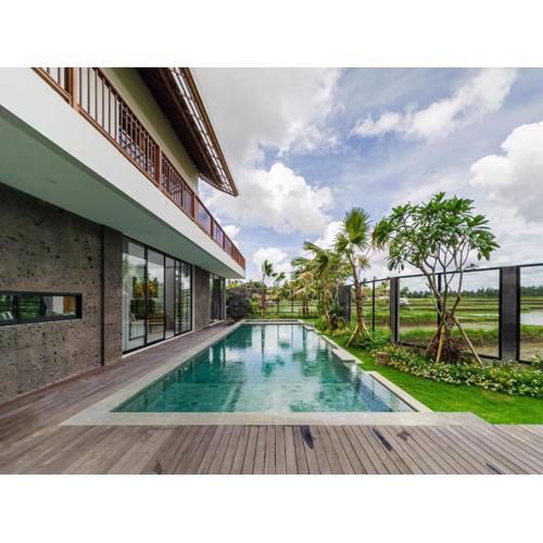 Emma Villa with Ricefields View Ubud