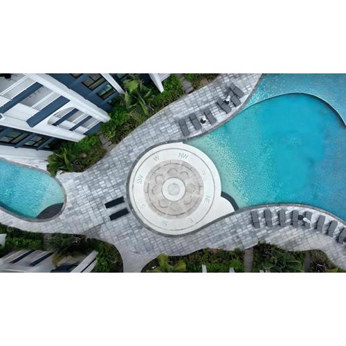 Endless white 2BR apartment-300m to NaiYang Beach