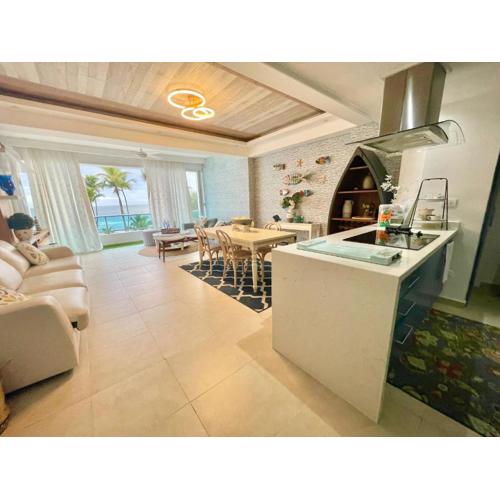Enjoy beach life at this gated