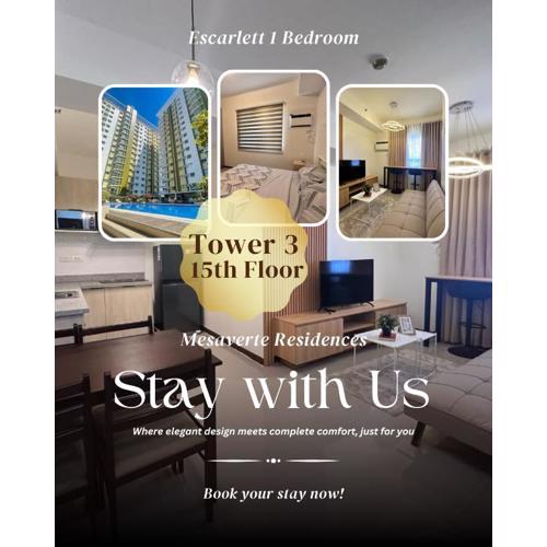 Escarlett 1 Bedroom 15th Floor Cagayan de Oro