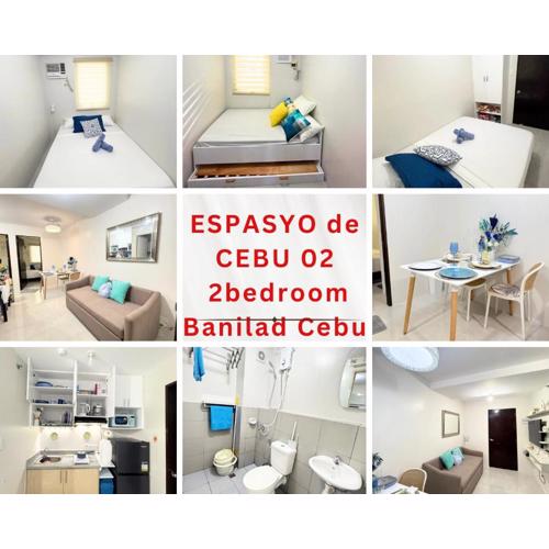 Espasyo de Cebu TWO Bedroom NEAR Oakridge Banilad Cebu City