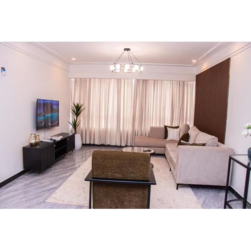 executive beautifully furnished apartment with all modern finishings ,swimming pool, fully equipped gym and other luxurious facilities and close proximity to major shopping malls in kilimani