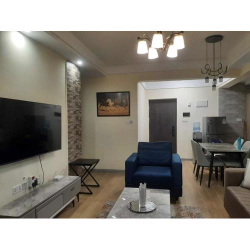 executive newly furnished two bedroom apartment with heated swimming pool with beautiful scenic city views