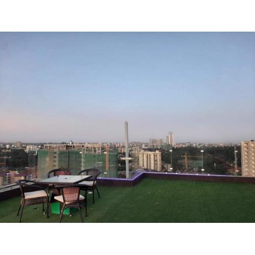 Executive two bedroom apartment in Kileleshwa which features heated swimming pool,gym and rooftop chillspot