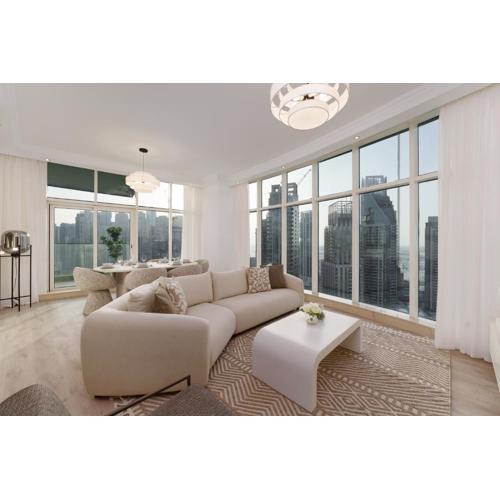 Exquisite 2-Bedroom with Panoramic Marina view