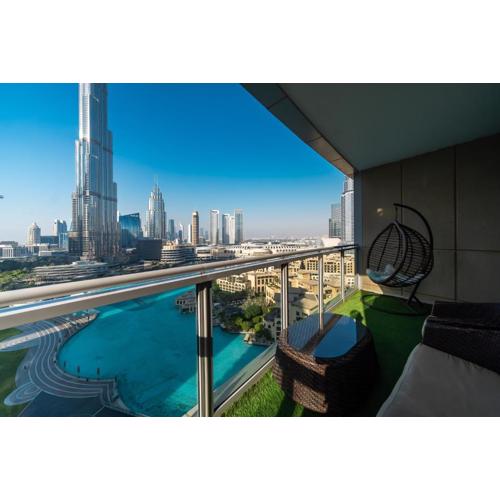 Exquisite Retreat 3BR Full Burj Khalifa & Fountain View - 18AB02