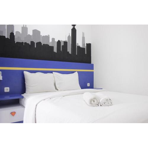 Fabulous Thematic 2BR Apartment at Parahyangan Residence near UNPAR By Travelio