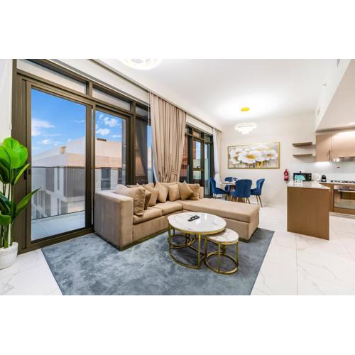 FAM Living - Getaway in Meydan - Modern Comfort Near Top Dubai Attractions