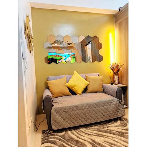 Fame Residence Tower 1 Cozy Hotel Style 1 Bedroom with Balcony pool View