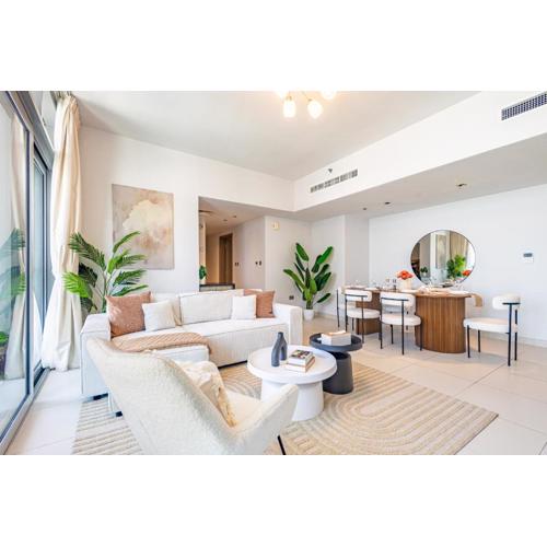 Families & Groups Paradise - 3 min walk to Reem Central Park and Beach - 10 people - Big Balcony - High Floor