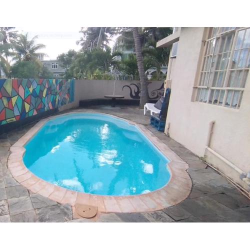 Family apartment with pool in Trou-aux-Biches, 80 m²