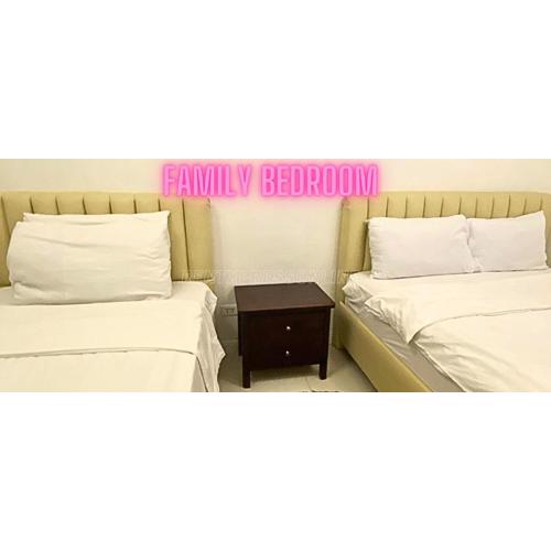 Family Room Affordable, Cheapest Deluxe Double Unit in Manila with 2 Balconies & 2 Bathrooms 25 Percent Discount, Free Sauna & Pool Access Near Manila Bay, Robinsons Place Ermita, Pgh, Bellagio, UP, Pedrogil, US Embassy, NAIA Airport Updated 2024