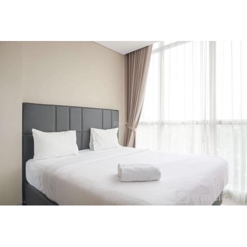 Fancy and Comfortable 1BR at Ciputra International Apartment By Travelio