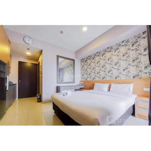 Fancy and Nice Studio at Atria Residence Gading Serpong Apartment By Travelio