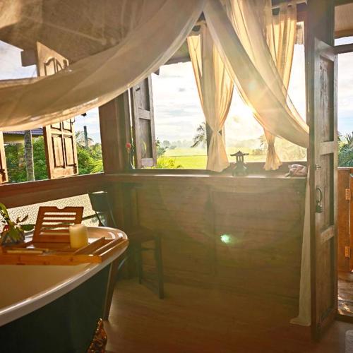 Fieldlight Pool Villa -Rice View &private pool云上稻影