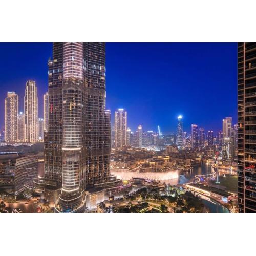 FIRST CLASS 1BR Burj Khalifa & Fountain Views
