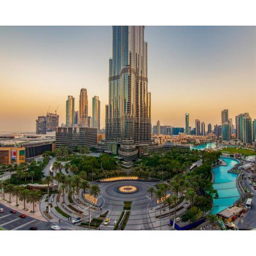 FIRST CLASS 2BR with full BURJ KHALIFA and FOUNTAIN VIEW