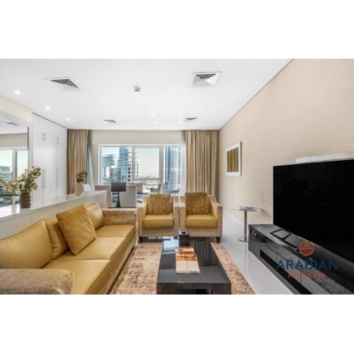 Flawless 2BR in Business Bay DUBAI - Partial Burj and Full Canal View