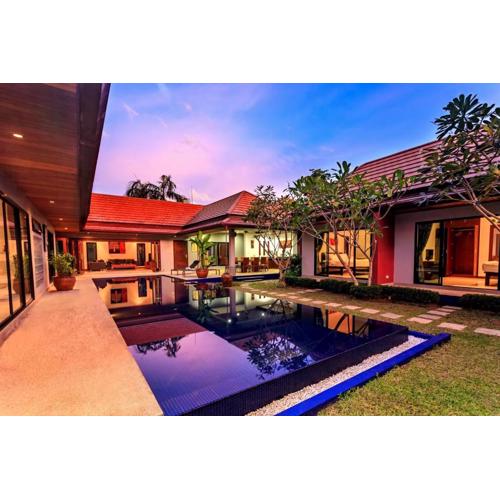 Frangipani pool villa - garden, BBQ & maid