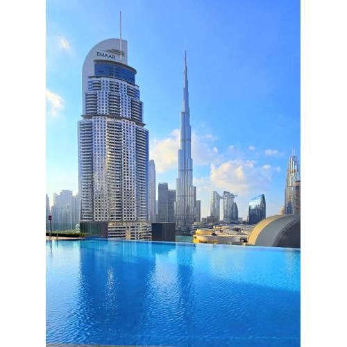 Full Burj Khalifa & Fountain Views Attached to Dubai Mall