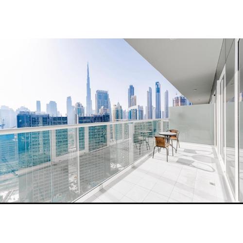 Full burj khalifa view 1bhk app