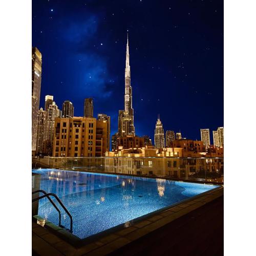 FULL Burj Khalifa View Luxury Stay in Downtown
