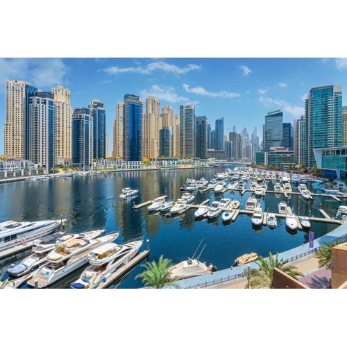 Full Sea View in Dubai Marina - Balcony & Pool
