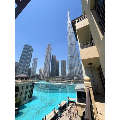 Full View Burj Khalifa and Fountains -Souk Al Bahar- Dream View holiday Home Rental