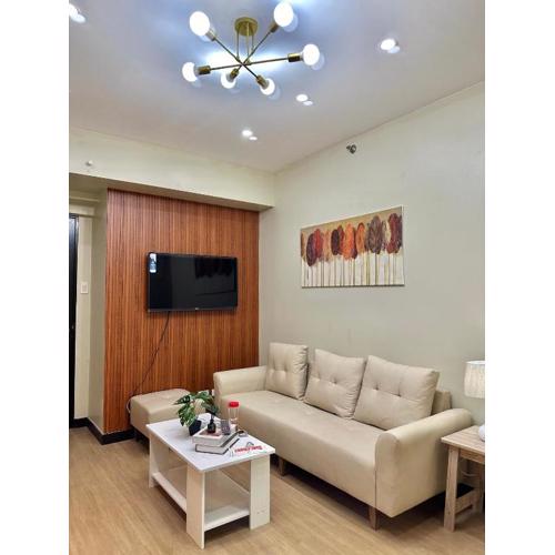 Fully Furnished One Bedroom Unit with Balcony at Calathea Place, DMCI Homes