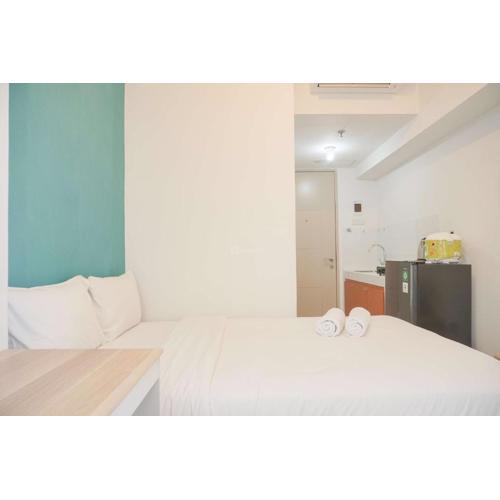 Fully Furnished Studio at 11th Floor Tokyo Riverside PIK 2 Apartment By Travelio