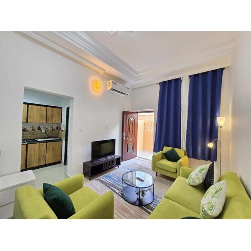 Fully furnished studio on Ground floor