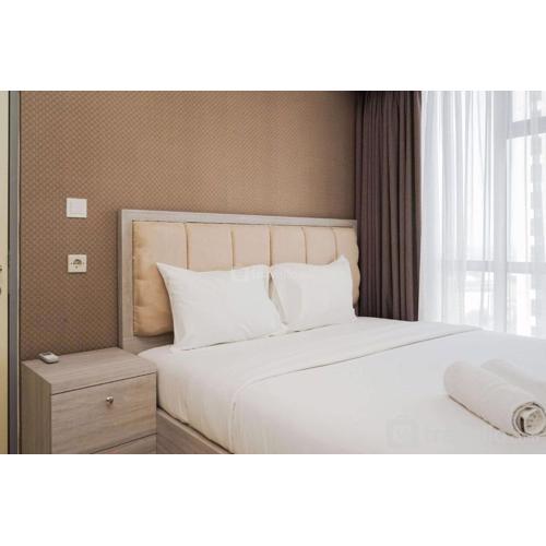 Fully Furnished with Comfortable 3BR Apartment at M-Town Residence By Travelio